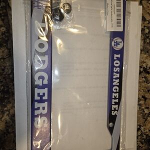 Dodgers License Plate Frame - Blue